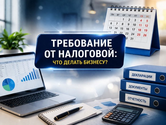 Налоговая прислала требование: что делать предпринимателю в 2026 году?