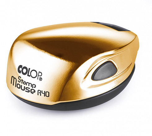 Печать R40 colop mouse зеркальное золото, серебро